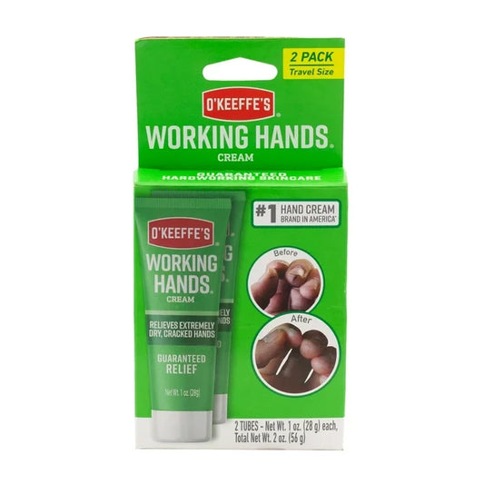 OKEEFFES Working Hands Hand Cream 2 pk كريم ترطيب اليدين الشديد الجفاف من اوكيفز