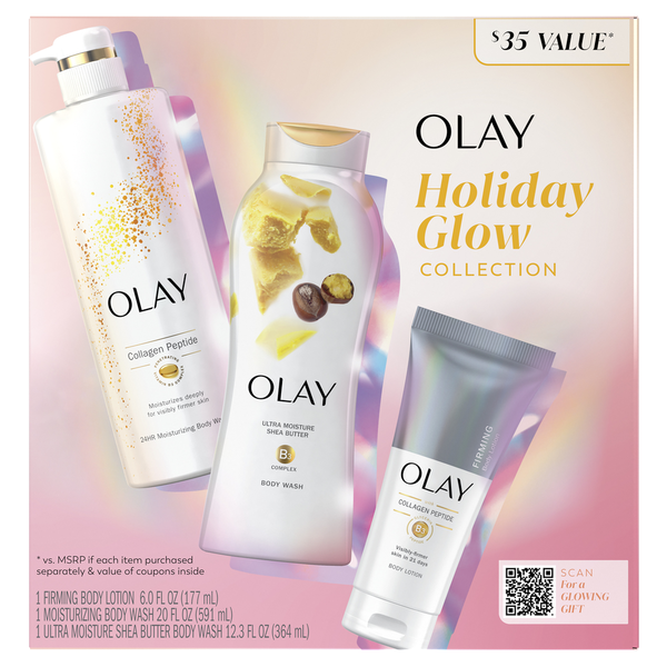 OLAY Holiday Glow Collection مجموعة العناية من اولاي
