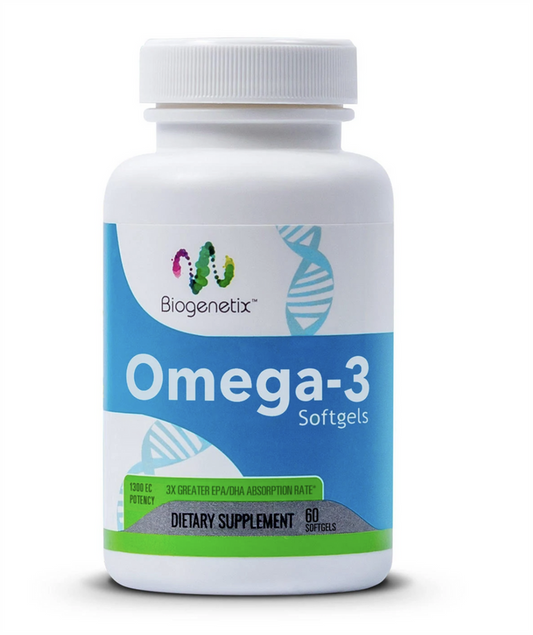 Omega-3 60 Softgels by BIOGENETIX