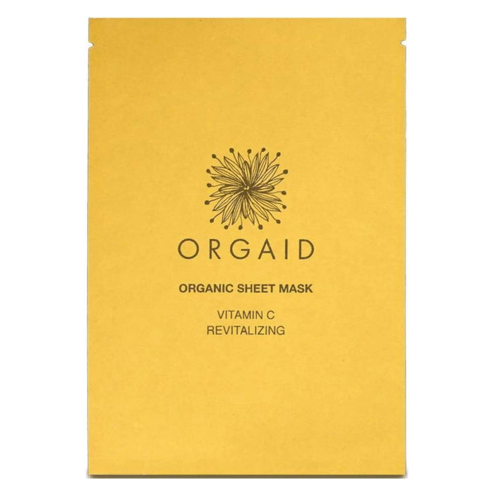 Orgaid Organic Vitamin C & Revitalizing Sheet Mask
