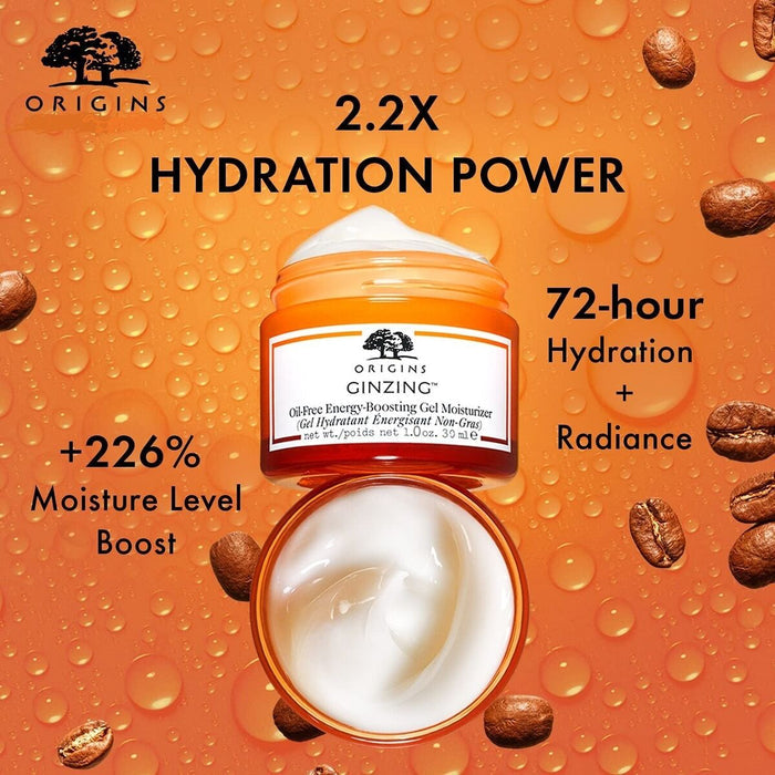 Origins GinZing Oil Free Energy Boosting Gel Moisturizer جل مرطب للبشرة من اورجنز