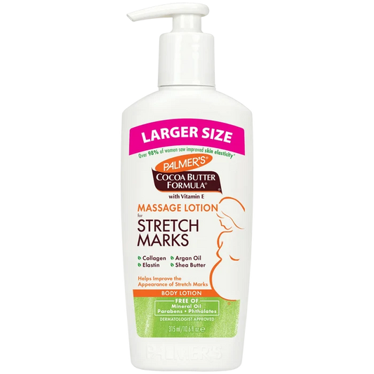 PALMER'S Coca Butter Formula Massage Lotion Stretch Marks لوشن بالمرز بزبدة الكاكاو لتدليك علامات تمدد البشرة