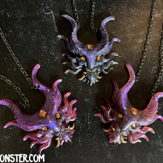 PANOPTES PENDANT- REFLECTIVE PURPLES