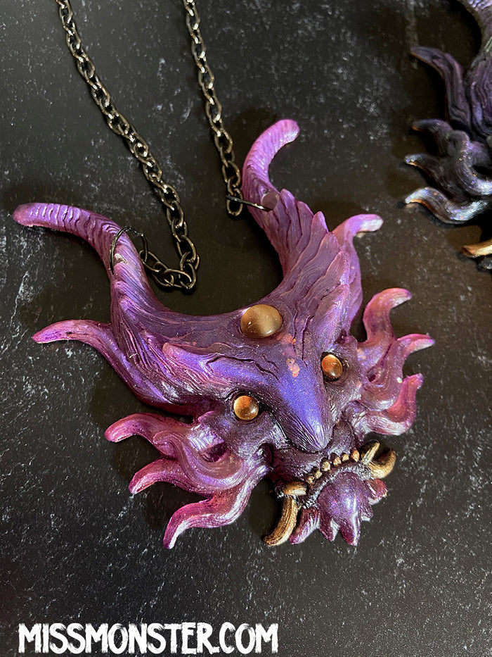 PANOPTES PENDANT- REFLECTIVE PURPLES