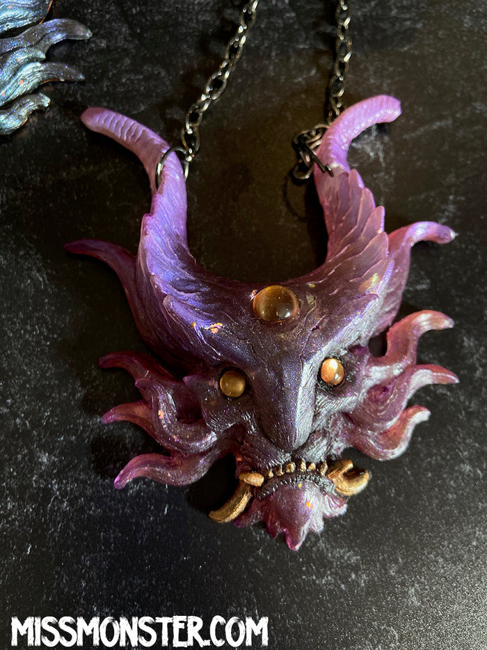 PANOPTES PENDANT- REFLECTIVE PURPLES