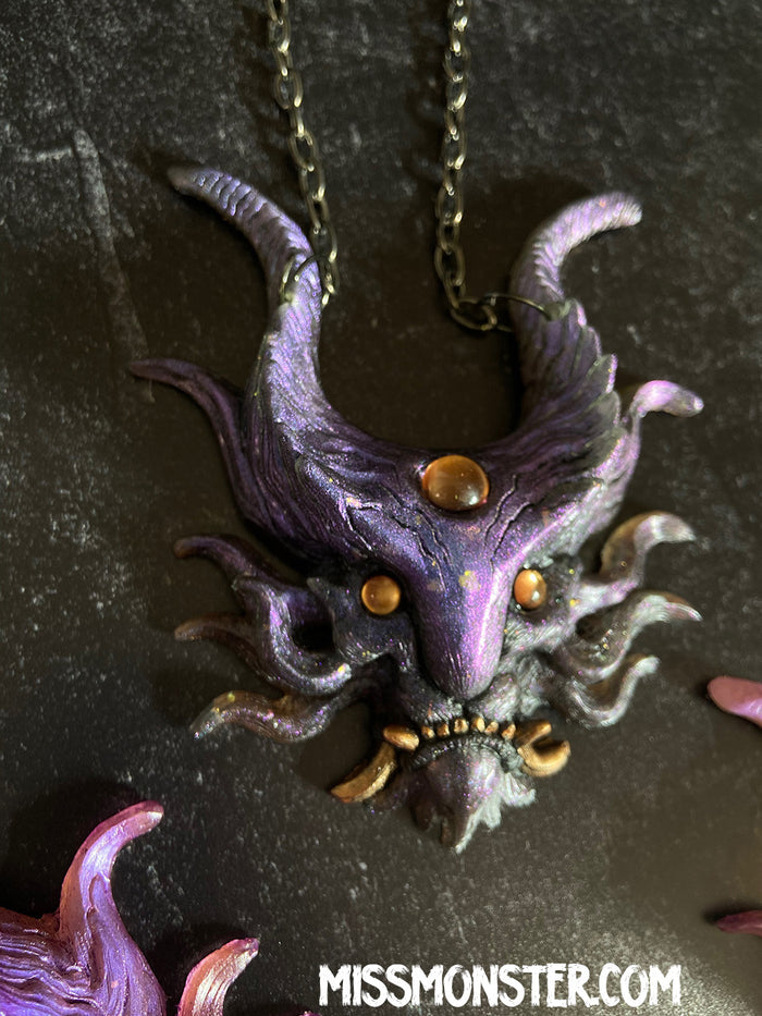 PANOPTES PENDANT- REFLECTIVE PURPLES