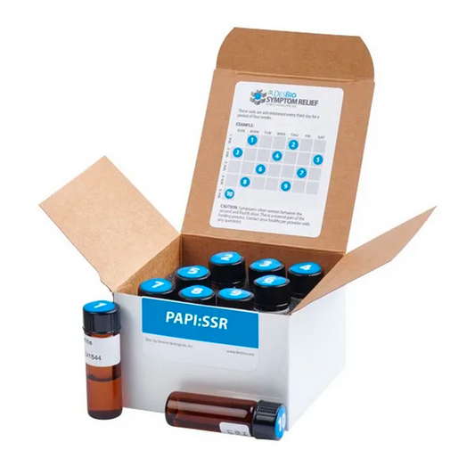 PAPI:SSR (formerly Human Papillomavirus / HPV) by DesBio for symptoms related to Human Papilloma Virus including itching in the pelvic area.