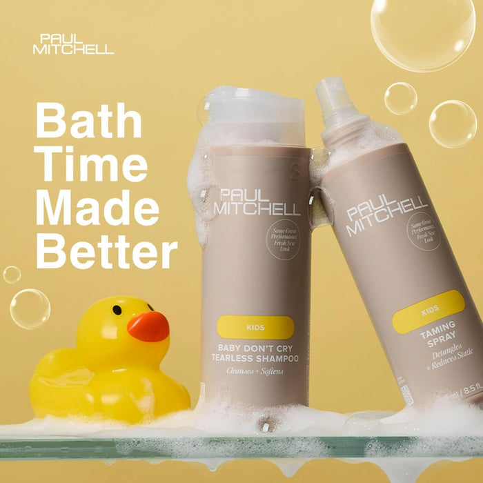 Paul Mitchell Baby Don’t Cry Shampoo, Kids Wash, Tear Free, For All Hair Types