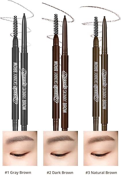 Peripera Speedy Skinny Brow Eyeliner Long Lasting Super Slim Smudge Proof
