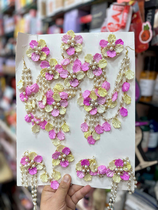 Petal Infused Artisan Resin Jewellery RJ008