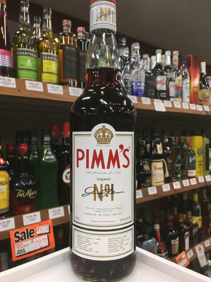 PIMM’S NO 1 LIQUEUR 750ML. GREAT BRITAIN