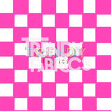 Pink Checks Made to Order Single Items (Made in rib unless you select a swim item)