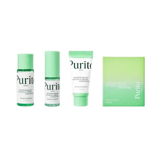 Purito Seoul Wonder Releaf Centella Mini Kit Unscented