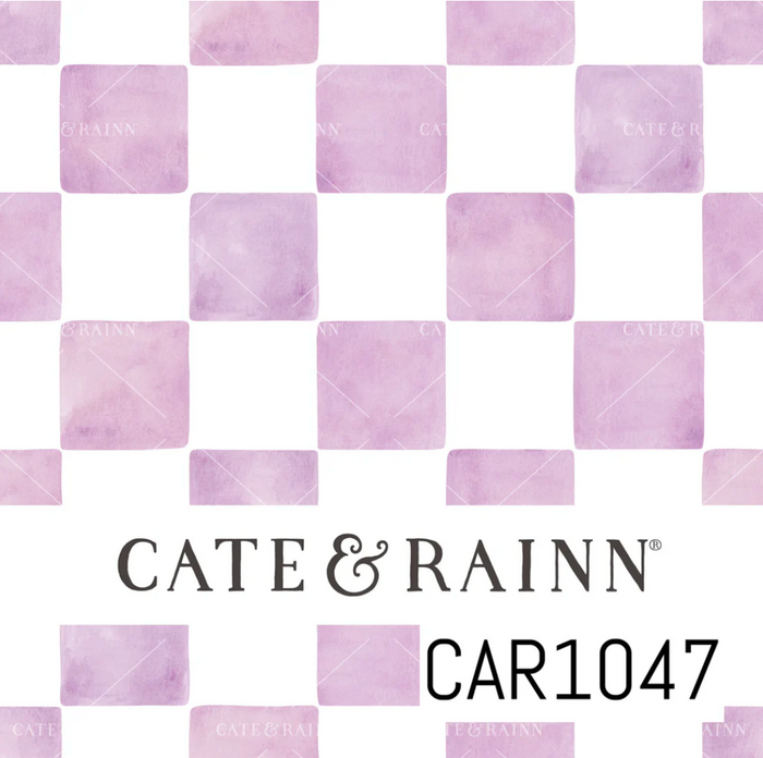 Purple Checks Made to Order Single Items