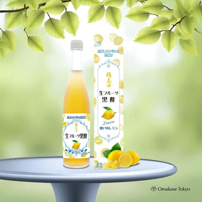 Raw Fruit Black Vinegar – Setouchi Lemon