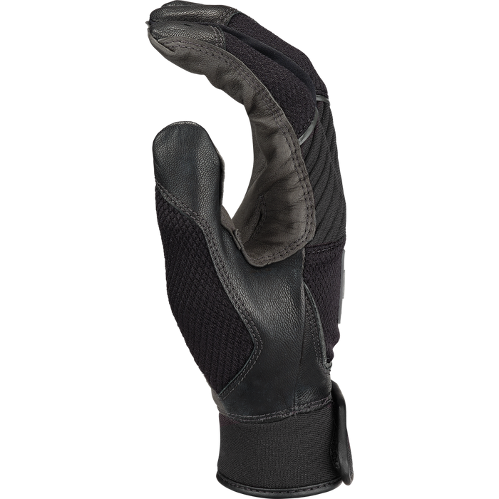 The Rawlings Workhorse OKC Women's Batting Gloves (WHOKCFPBG) feature a black Oiltac Leather Palm for superior grip and durability, inspired by Rawlings’ renowned fastpitch softball glove design.