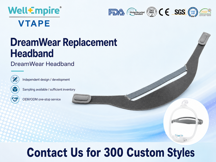 Replacement CPAP Headgear Compatible with DreamWear Mask - WellEmpire