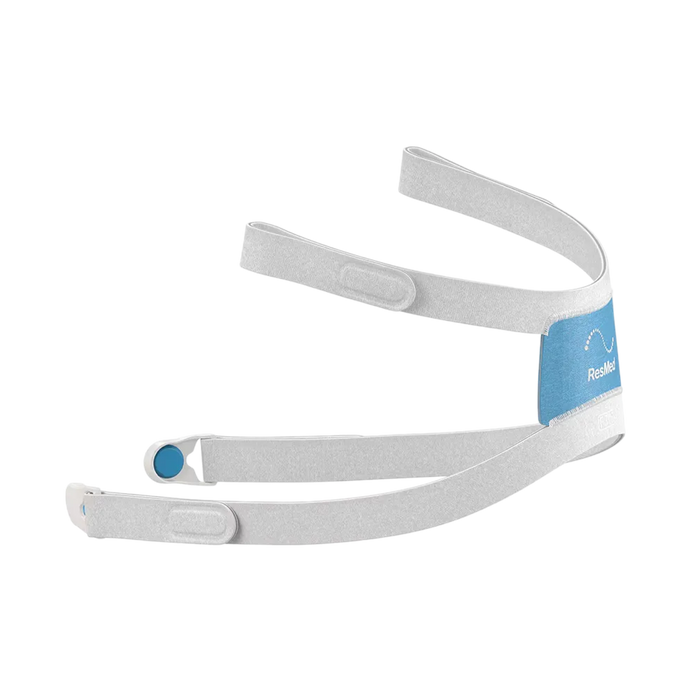 Angled view of the ResMed AirFit F30i Headgear