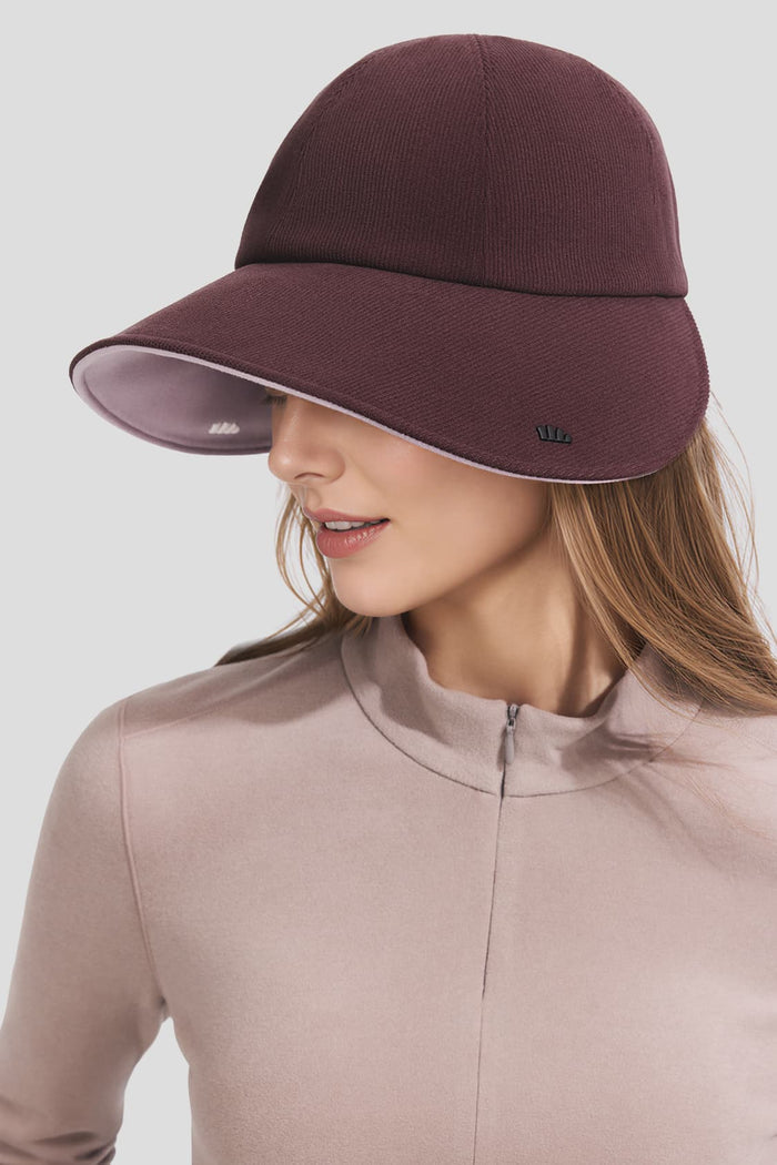 Reversible Wide-Brim Baseball Cap WD006