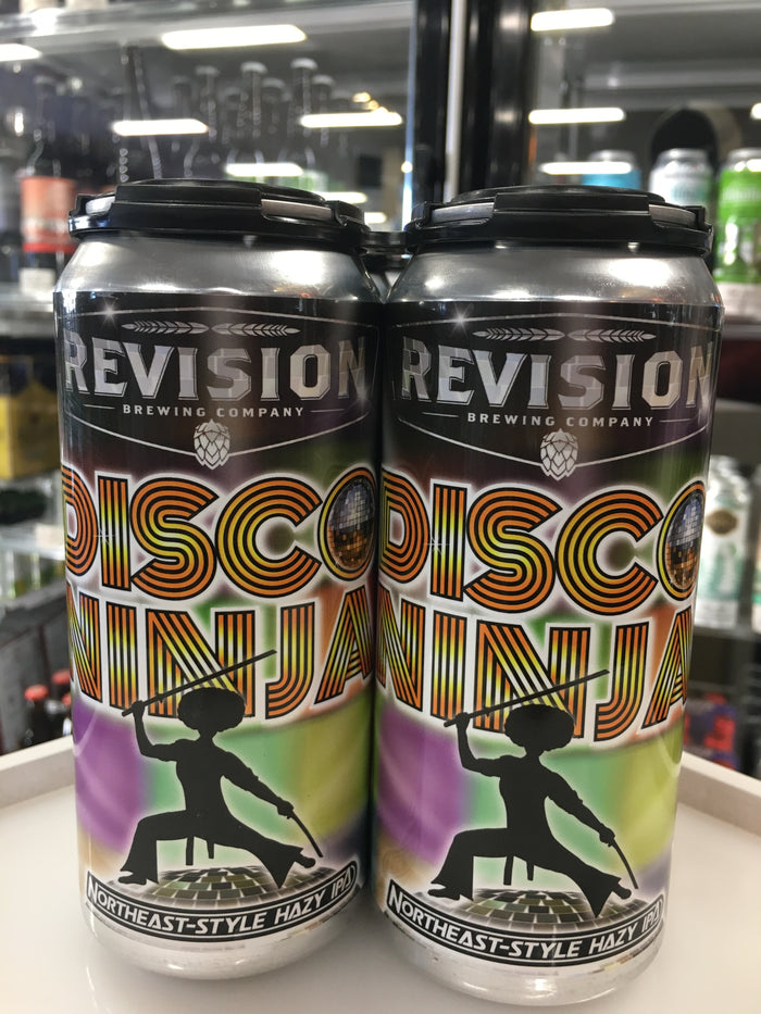 REVISION DISCO NINGA HAZY IPA 4PK 16 OZ