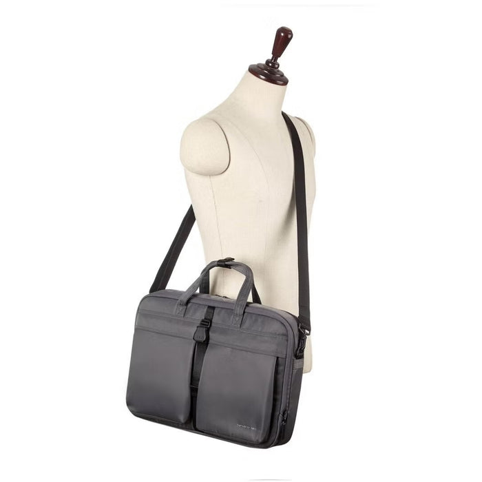 Rhiann 2 Briefcase (Charcoal Grey)