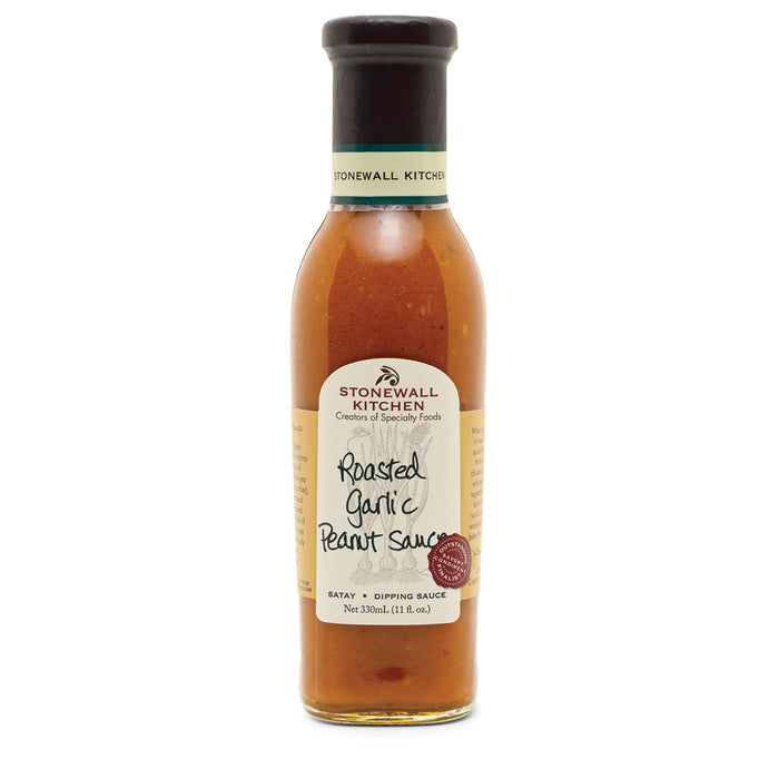 Roasted Garlic Peanut Sauce