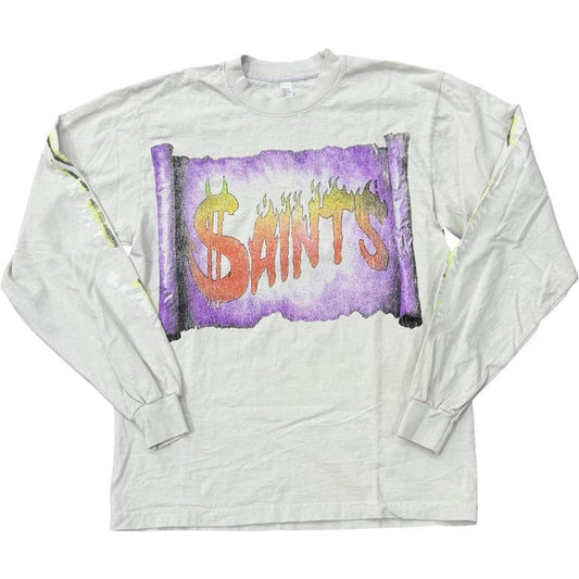 Saints Scroll L/S Tee
