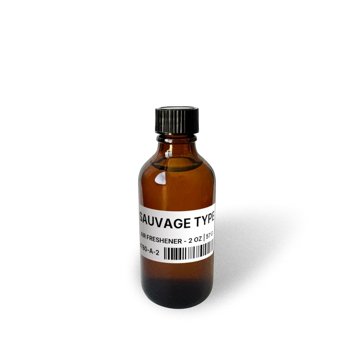 Sauvage Type Air Freshener - 2 oz | 57 g bottle image showing Air Freshener in 2 oz size. Fragrance product bottle photo for Sauvage Type Air Freshener - 2 oz | 57 g.