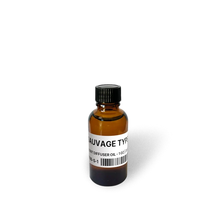 Sauvage Type Scent Diffuser Oil - 1 oz | 28 g bottle image showing Scent Diffuser Oil in 1 oz size. Fragrance product bottle photo for Sauvage Type Scent Diffuser Oil - 1 oz | 28 g.