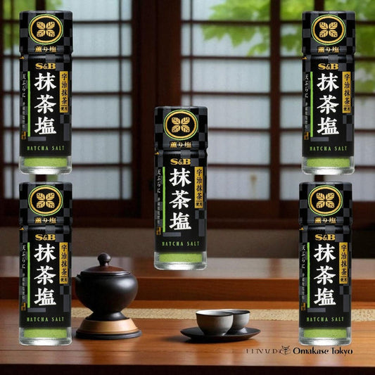 S&B Fragrant Salt (Matcha Salt) 5 Packs