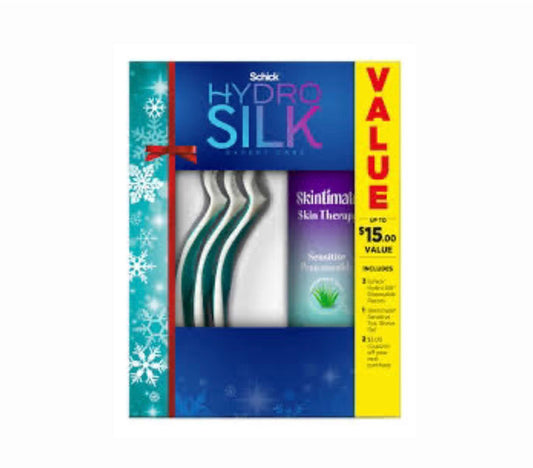 SCHICK Hydro Silk Extra Level Protection Control and Care Set بكج الحلاقةمن هايدرو سيلك شيك