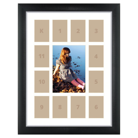 School Days, Collage Picture Frame