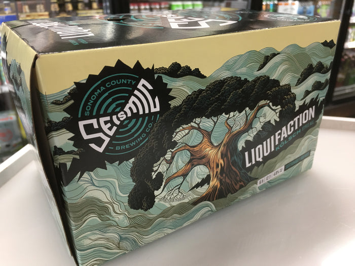 SEISMIC BREWING LIQUIFACTION KOLSCH 6PK CANS.