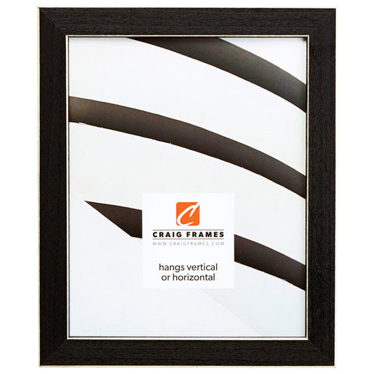 Shaker 286 1", Black Picture Frame