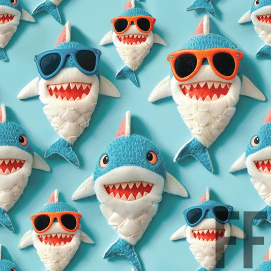 Sharks Made to Order Single Items (Made in rib unless you select a swim item)