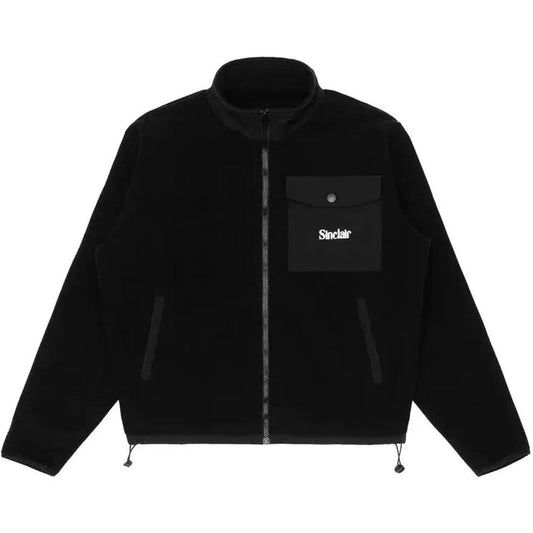 Sinclair Cargo Pocket Fleece Black