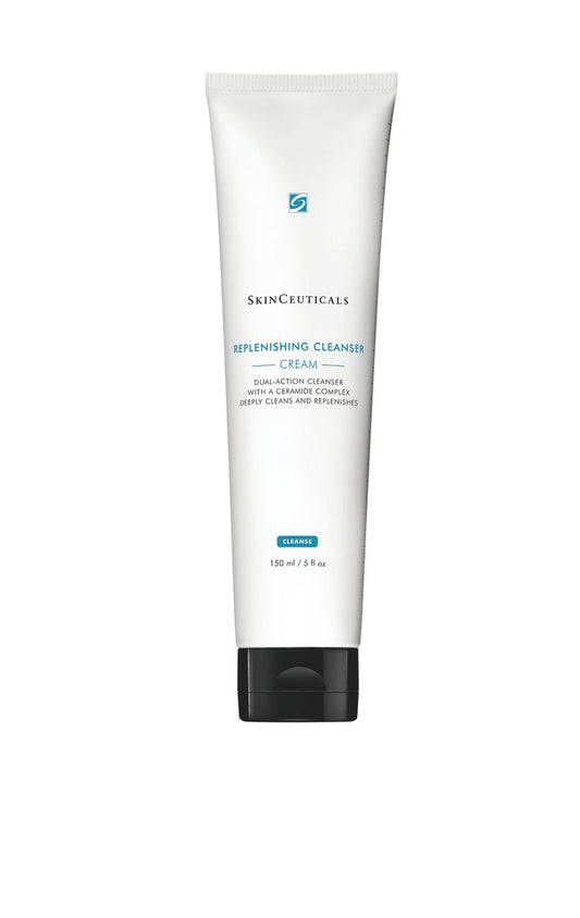Skinceuticals Replenishing Cleanser tube on a white background