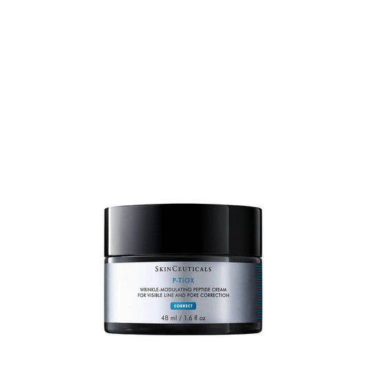 SkinCeuticals P-TIOX wrinkle-modulating peptide cream jar, 48 ml