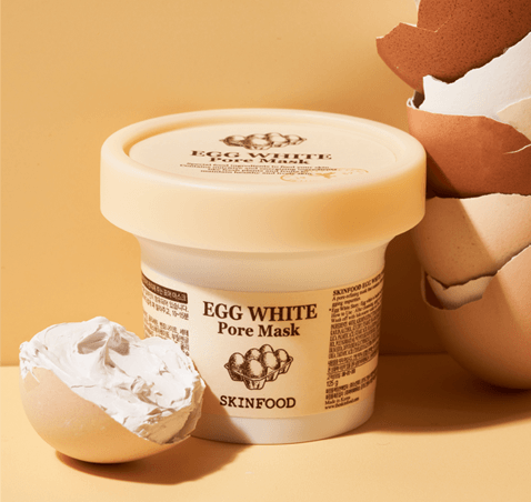 SKINFOOD EGG WHITE Pore Mask ماسك البيض