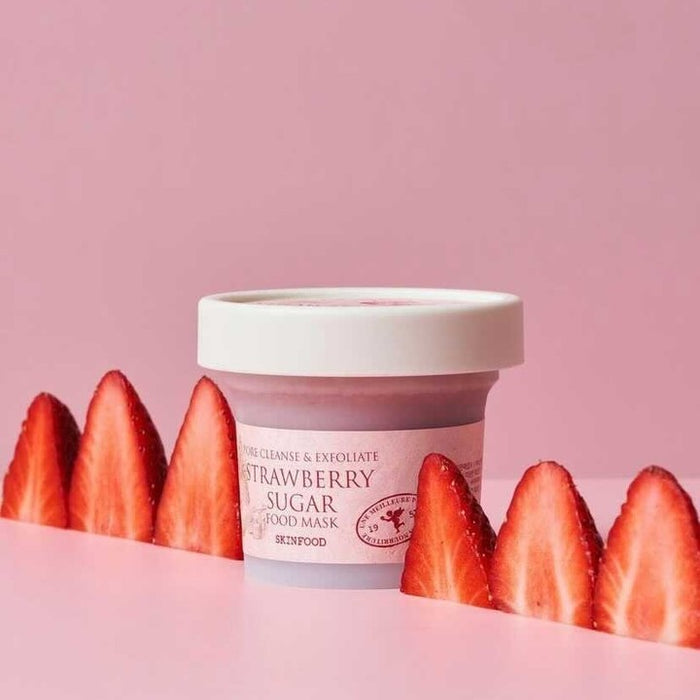 SKINFOOD Strawberry Sugar Food Mask [Pore Cleanse & Exfoliate] ماسك مقشر بالفراولة والسكر