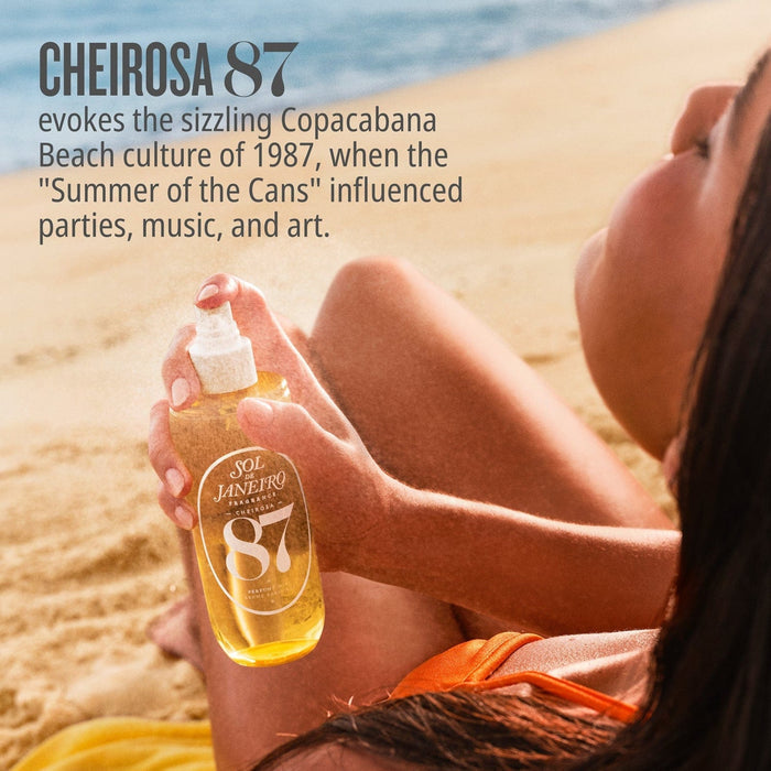 SOL DE JANEIRO Brazilian Crush Cheirosa 87 SOLAR FLORAL & BEACHY HAIR & BODY PERFUME SPRAY مست معطر للجسم من سول دي جانيرو