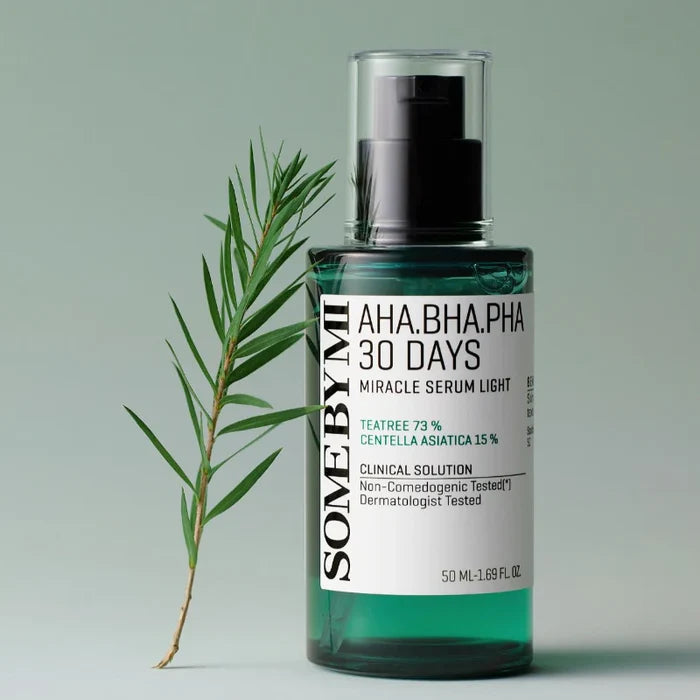 SOME BY MI AHA BHA PHA 30 Days Miracle Serum Light سيروم الأحماض المخفف المطور من سمباي مي