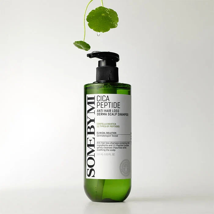 SOME BY MI Cica Peptide Anti Hair Loss Derma Scalp Shampoo شامبو الببتايد لعلاج التساقط من سمباي مي