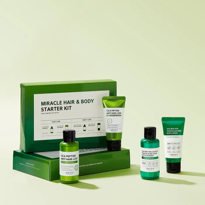 SOME BY MI Miracle Hair & Body Starter Kit مجموعة منتجات العناية بالجسم والشعر