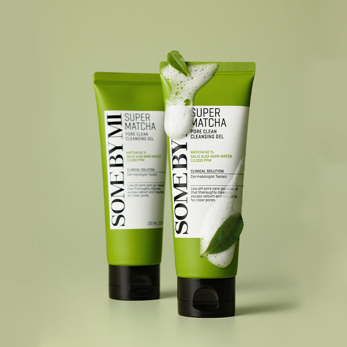 SOME BY MI Super Matcha Pore Cleansing Gel  غسول البشرة الجل بالماتشا من سمباي مي