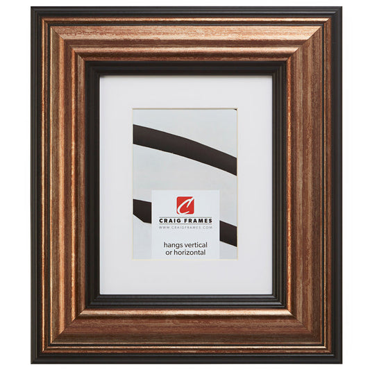 Sonora 3", Canyon Copper and Black Matted Picture Frame