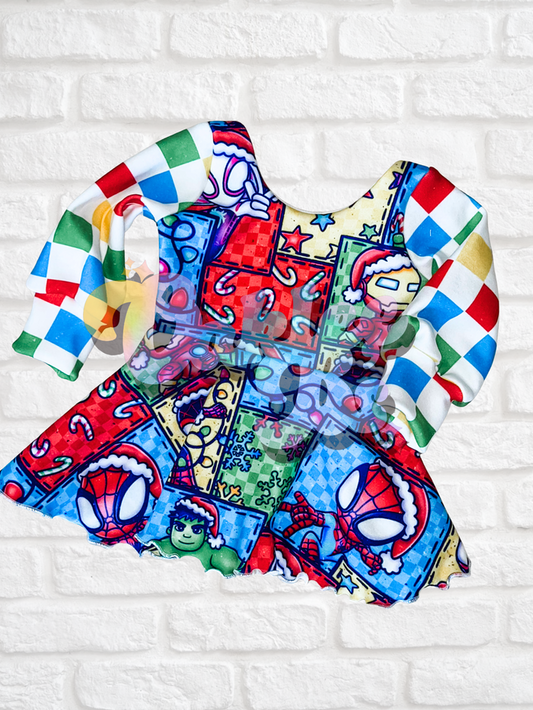 Spider Bishop Sleeve Brielle Romper