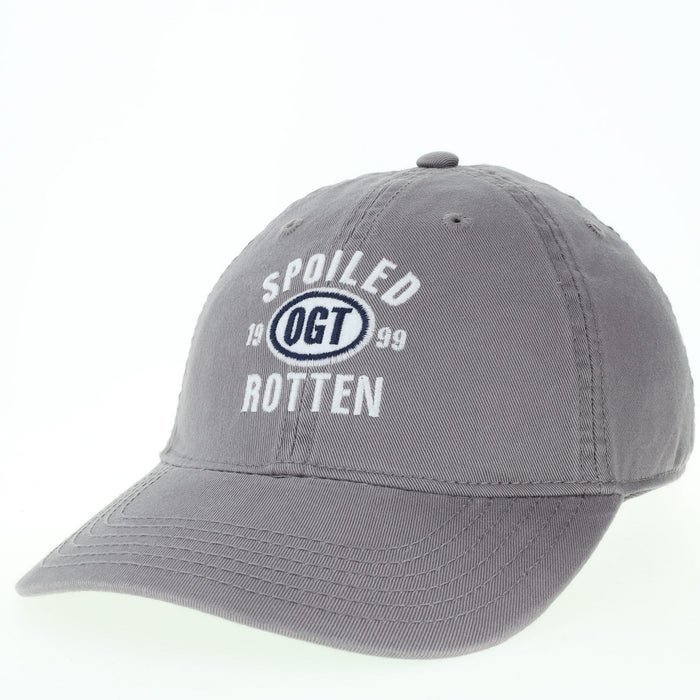 Spoiled Rotten Light Grey Relaxed Twill Hat