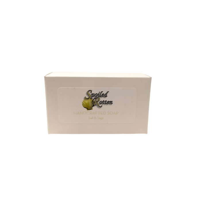 Spoiled Rotten Shea Bar Soap Salt & Sage