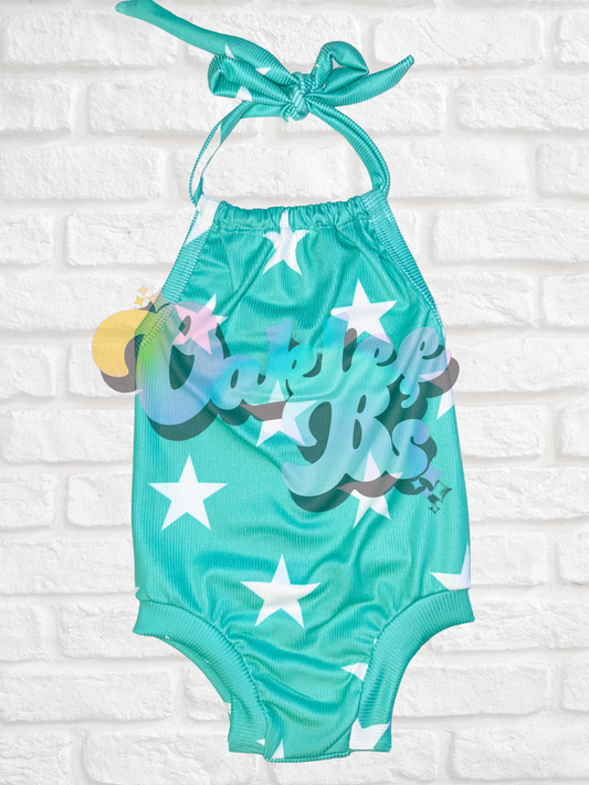 Stars Halter Romper